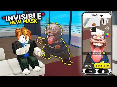 INVISIBLE SNAPCHAT ROBLOX TROLLING (NEW MASK)