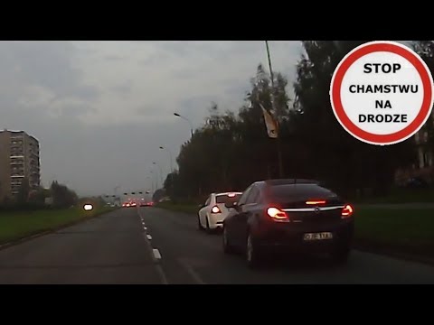 Niefart cwaniaka blokującego kierowcę