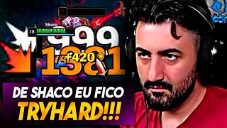 DE SHACO EU NÃO TENHO PENA DE NINGUÉM!!! ATIVEI O MODO RODIL DARK KKKKKKKKKKKKKK