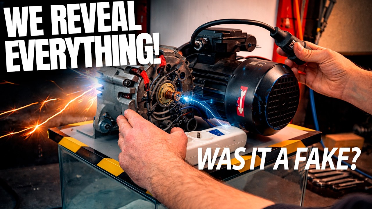 100% REAL - LIBERTY ENGINE INFINITE ENERGY GENERATOR TESTS