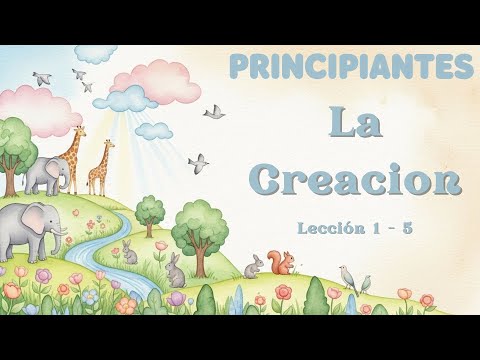 Christian Children's Songs | Creation 🌍 | Beginners 2026 · Lessons 1–5