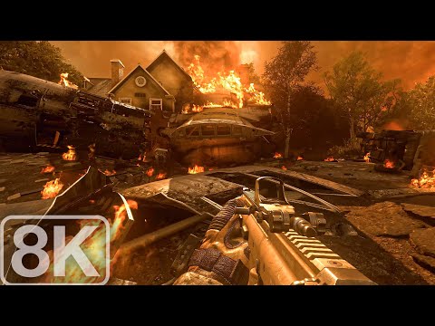 U.S. Army Rangers (The Panic Room) Modern Warfare 2 Remastered - 8K