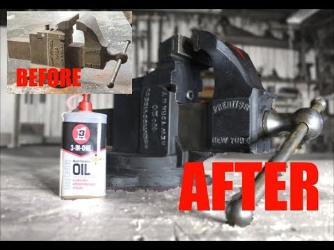 Vintage Vise Restoration for Vance Maker