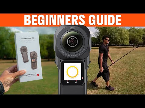Insta360 ONE RS 1-INCH 360 EDITION Beginners Guide