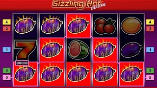 Sizzling Hot Deluxe BIG WIN CASINO Jackpot 77777 Slot Machine