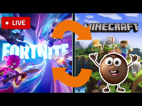 Insane Fortnite & Minecraft Gameplay ft. Gwa Gwa Nation!