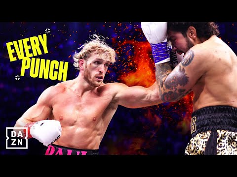 Logan Paul vs. Dillon Danis | Every Punch