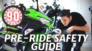 90 Second Motorcycle Pre-Ride Safety Guide - Do It Every Time!