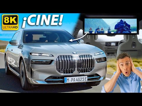 Nuevo BMW Serie 7 e i7: ¿Incluye un CINE 8k?