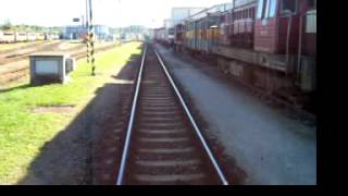 preview picture of video 'Den železnice České Budějovice - jízda z depa do stanice'