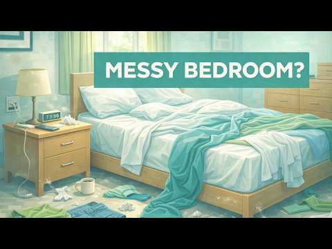 How to clean a bedroom