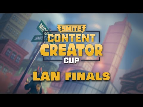 SMITE Content Creator Cup LAN Finals - Team Ruedy vs Team iDavy