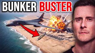 B-1 Bombers Are Dropping The Newest BUNKER BUSTER On Iran
