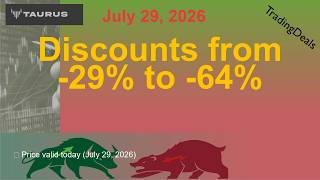 Promo Taurus Arena 64% July 29, 2026 coupon code