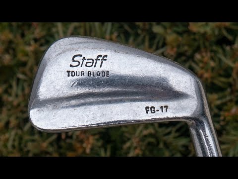 1981 Wilson Staff Tour Blade FG 17 Irons - The Vintage Golfer
