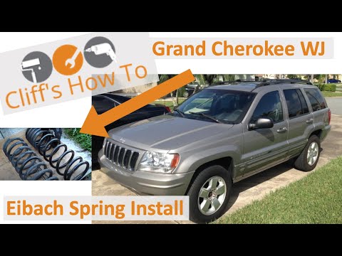 Grand Cherokee Eibach Lowering Spring Install