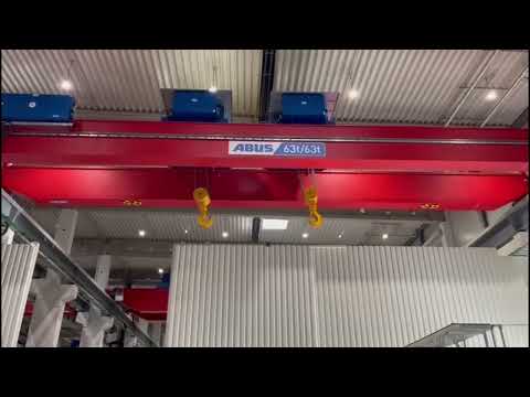 ABUS ZLK 63 t / 63 t X 20150 mm Double girder overhead trave