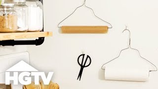 9 Wire Hangers Hacks | HGTV