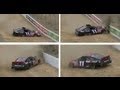 Tony Stewart CRASHES Denny Hamlin | Sonoma, 2013