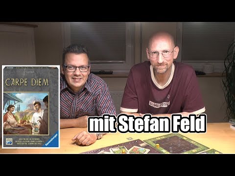 Carpe Diem (Ravensburger/alea) mit Stefan Feld, nominiert Kennerspiel des Jahres 2019