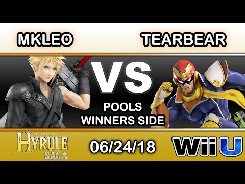 Hyrule Saga - Echo Fox MVG | MKLeo (Cloud) Vs. RUBY | Tearbear (Captain Falcon) Pools - Smash 4