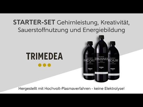Starter-SET Gehirn, Sauerstoff und Energiebildung - Kolloidales Iridium, Rhodium und Germanium