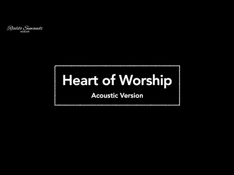 Heart of Worship Acoustic Cover (Contemporary Worship Music) with lyrics - Rialdo Suwandi.