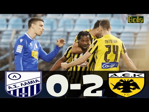 AS Lamia 0-2 FC AEK Athlitiki Enosis Konstantinoup...