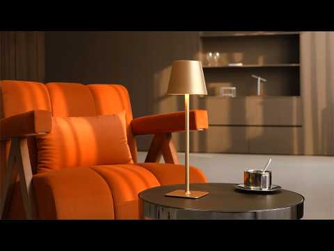 Cordless Rechargeable LED Table Lamp product video