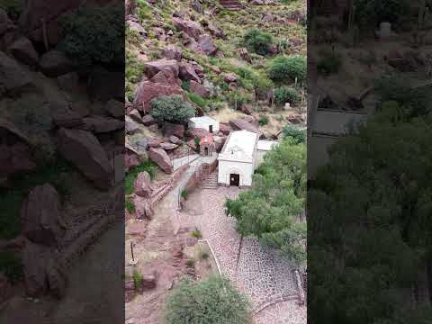 📍Iglesia Virgen de las Mercedes Brealito Salta #trekking #travel #paisajesextremos #nature #drone