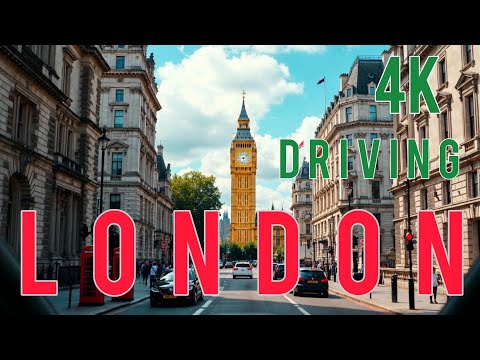 Driving Through Central London in 4K | Relaxing Daytime City Drive