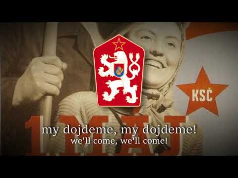 "Kupředu levá, zpátky ni krok" - Czechoslovak Communist Song