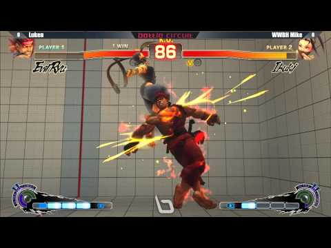 Next Level Battle Circuit 109 - USF4 - Luken (Evil Ryu) vs WWBH Mike (Ibuki)