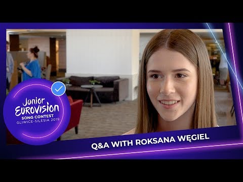 Q&A with Roksana Węgiel - 2018 Junior Eurovision Winner
