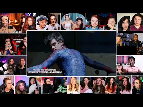 Unmasking Spider Man Scene | The Amazing Spider-Man (2012) reaction mashup | First time watching