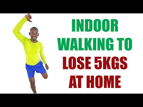 45 Minute Intense Running Workout at Home for Slimming 400 Calories