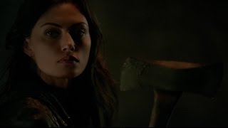 The Originals 3x15 Elijah walks in on Hayley torturing and killing a Strix