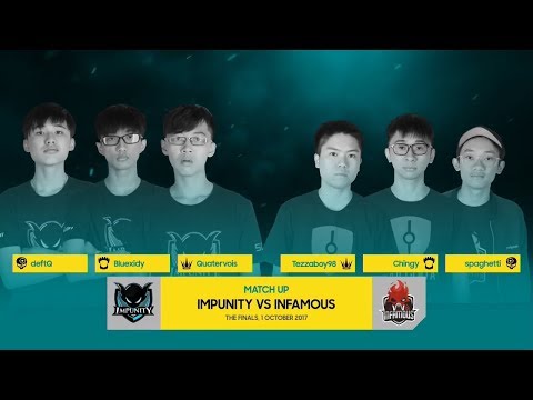 Infamous vs Impunity   Finals   SEA Vainglory 8 Autumn Season S1W1