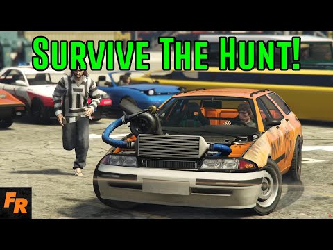 Gta 5 Challenge - Survive The Hunt #69 - Yes It's The Funny Number