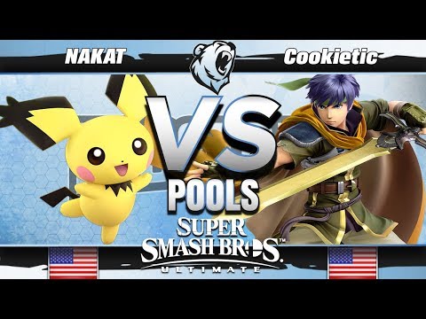 Mazer | NAKAT (Pichu) vs. Cookietic (Ike) - Phase 2 Pools - Frostbite 2019