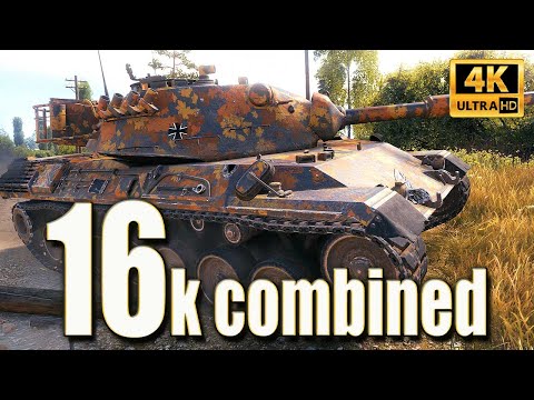 Leopard 1: Prokhorovka middle play with excellent 16k combined