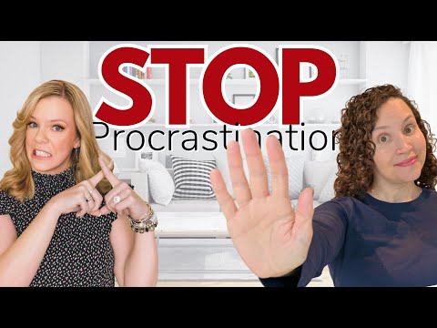 STOP PROCRASTINATING & GET STUFF DONE!