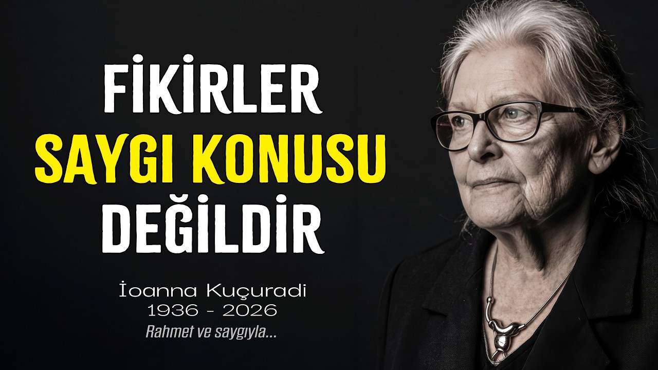 İoanna Kuçuradi'nin Ardında Bıraktığı 100 Sözü | Hayat Dersleri