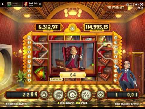 Bank Walt - den gavmilde, kapitalstærke spilleautomat