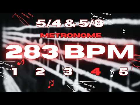 283 BPM - 5/4 & 5/8 Metronome