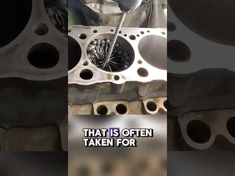 engine cylinder honing #mechanic