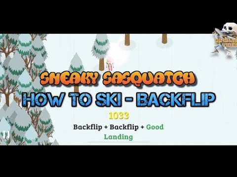 Sneaky Sasquatch Info - Ski Backflip on Controller (Apple Arcade)
