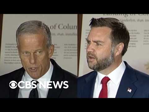 Watch: Vance, Thune remember Lindsey Graham at U.S. Capitol service