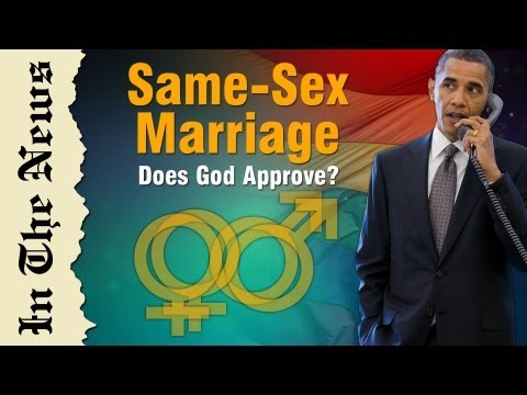 同性婚姻--神同意嗎？ (Same-Sex Marriage - Does God Approve?)