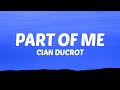 Cian Ducrot Part Of Me Lyrics
